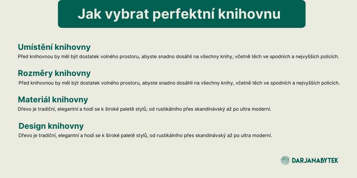 Jak vybrat správnou knihovnu