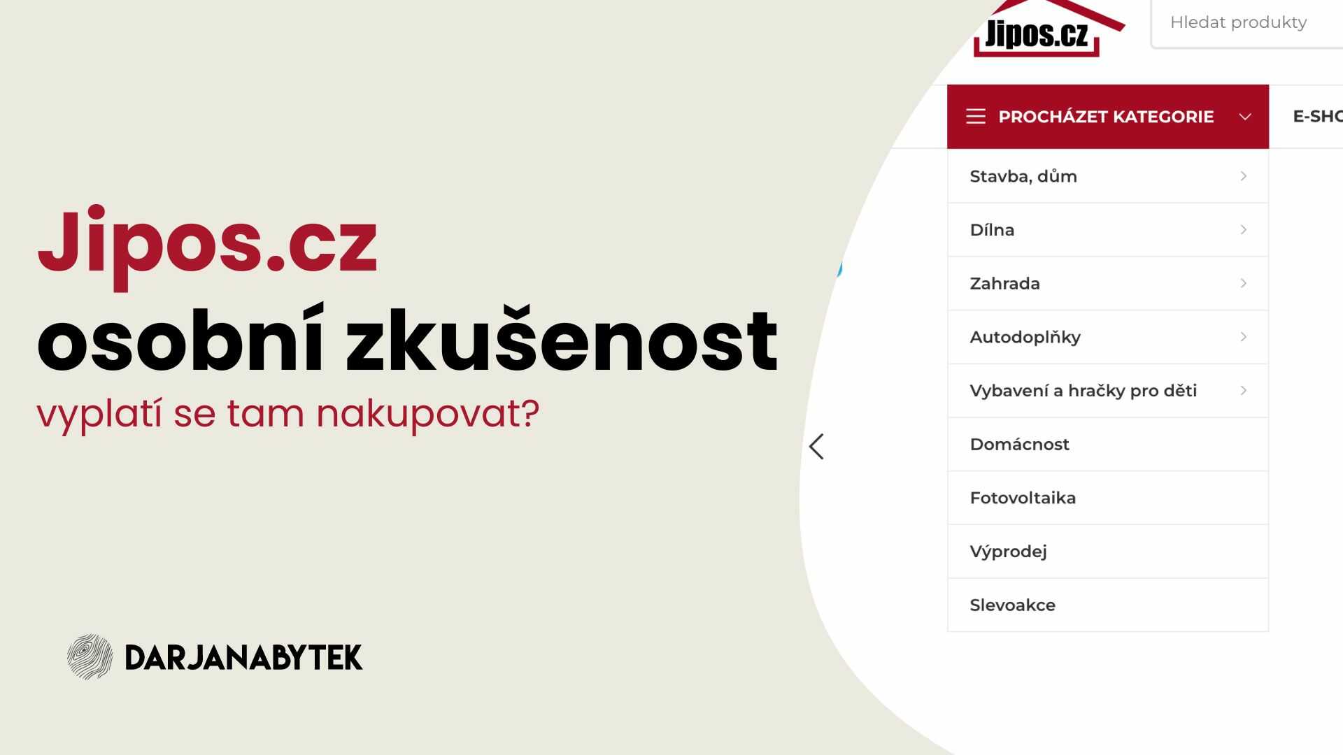 Recenze a osobní zkušenost e-shopu Jipos.cz